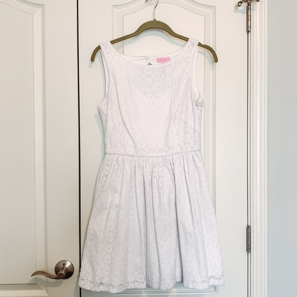 Lilly Pulitzer Dresses & Skirts - Lilly Pulitzer white lace dress